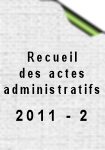 Recueil No 2011-2