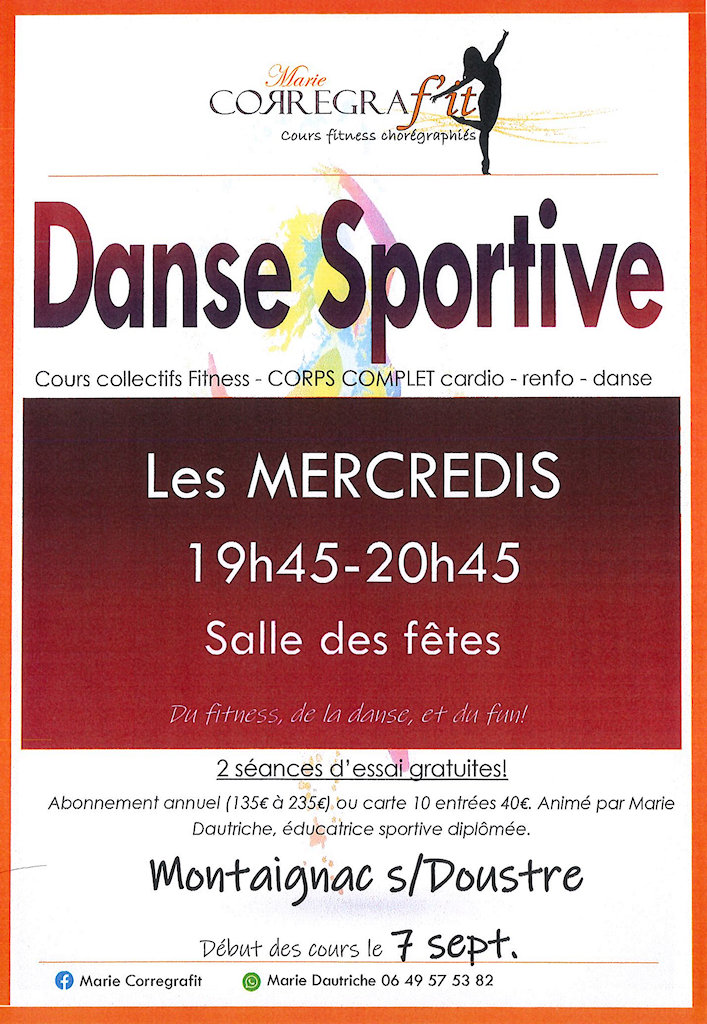 affiche danse sportive 2022